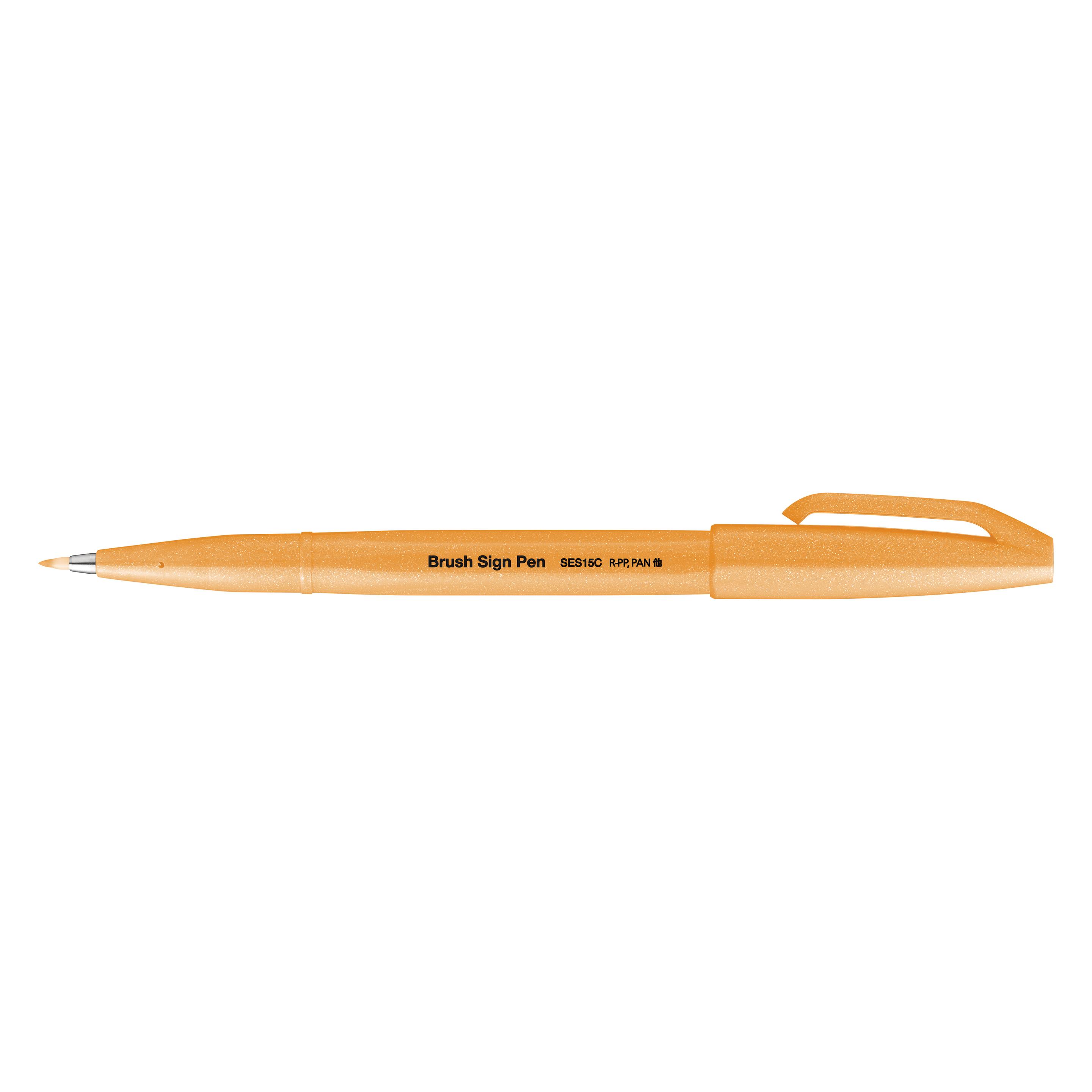 Pentel Brush Sign Pen (1x) (SES15C-FFX)