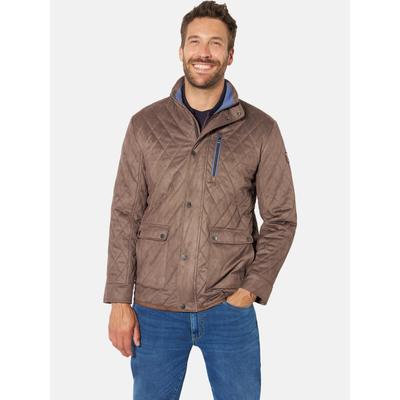 Outdoorjacke BABISTA "Steppjacke PRATICI", Herren, Gr. 62, braun (dunkelbraun), Jacken Outdoorjacke