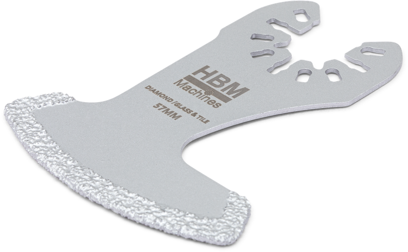 HBM lama da sega diamantata universale per utensile multifunzione 57 mm