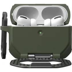 UAG Monarch, Kopfhörertasche + Schutzhülle, Grün, Silber