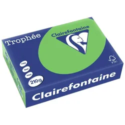 Clairalfa, Kopierpapier, Multifunktionspapier Troph‚e, A4, maigrn (A4, 210 g/m2)