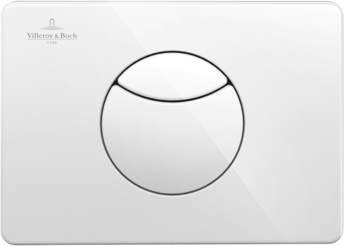 Villeroy und Boch Villeroy & Boch ViConnect E100 92248568 Betätigungsplatte, weiß