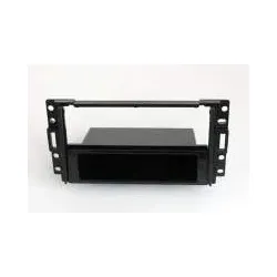Radioblende 1-DIN für Saab / Hummer schwarz 40.236