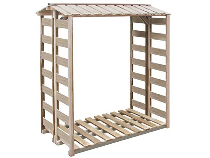 vidaXL Haardhoutopslag 150x90x176 cm geïmpregneerd grenenhout