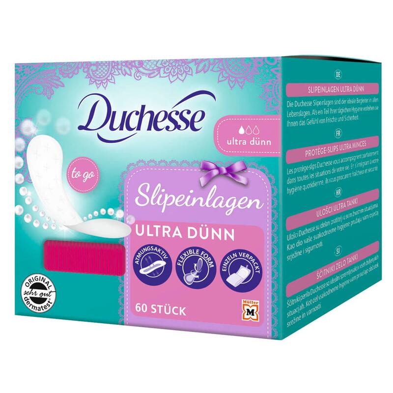 Duchesse Slipeinlagen Ultra dünn für Slip, 60 St.. 2203720