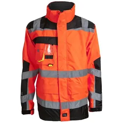 ELKA Warnschutz-Parka Visible Xtreme Gr. 5XL orange/black Gr. 5XL 086004R