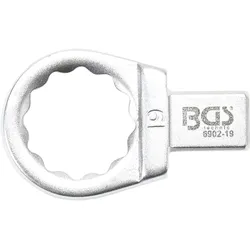 BGS Einsteck-Ringschlüssel 19 mm Aufnahme 9 x 12 mm - 6902-19