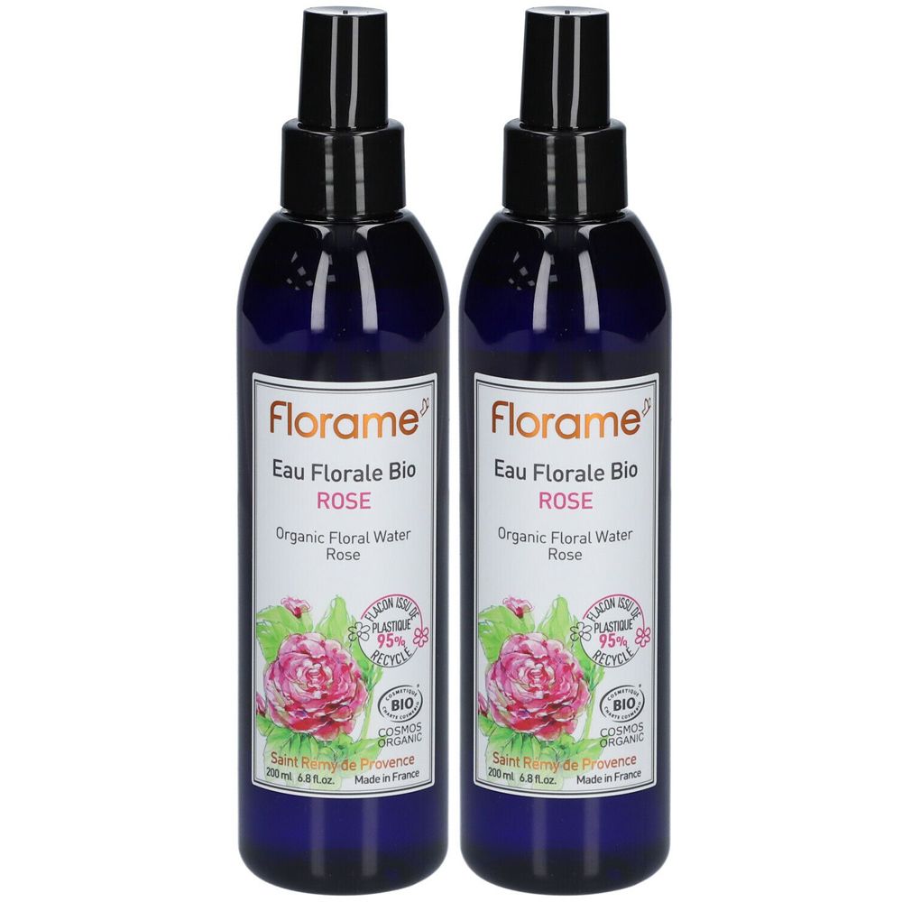 Florame Eau Florale de Rose Bio x2 2x200 ml Lösung