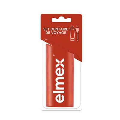 Elmex SET Dentaire - Set dentaire de voyage unité 1 St Zahnpasta