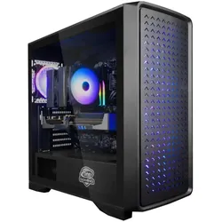 One Extreme IN01 (2000 GB, 64 GB, Intel Core i7-12700KF, Titan RTX), PC, Schwarz