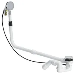 Bette Ab-/Überlaufgarnitur B607-901 d= 52mm, 1070mm, mit Zulauf, spezial, chrom