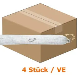 Absorptionsstrumpf PIG® Oil-Only Spaghetti Sperren 4 Sperren Abmessung 8 cm Dia x 600 cm, Absorbiert 60 L je Beutel