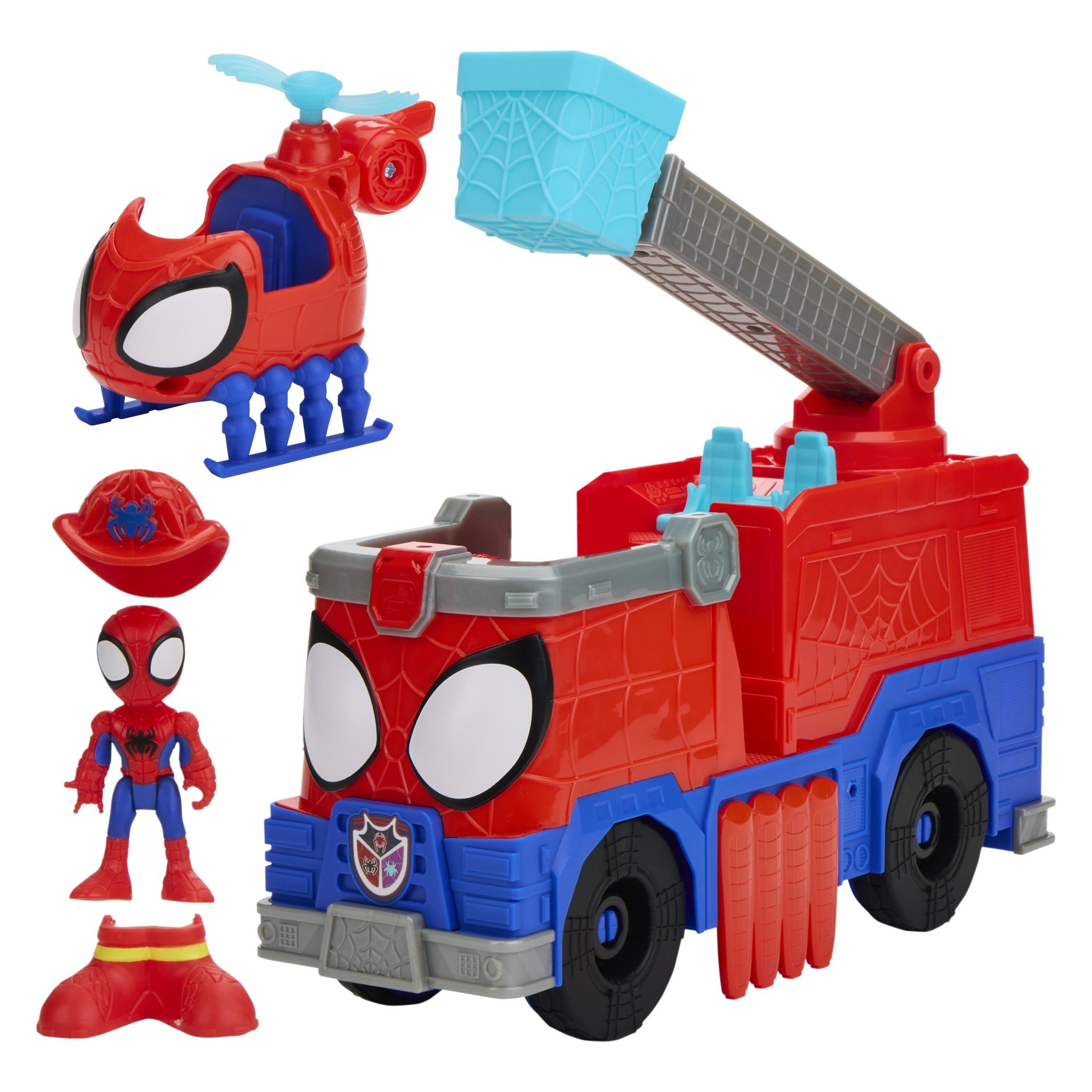 Spiderman HAS SPD SAF playset Rescuewebs firetruck (G19925L0)