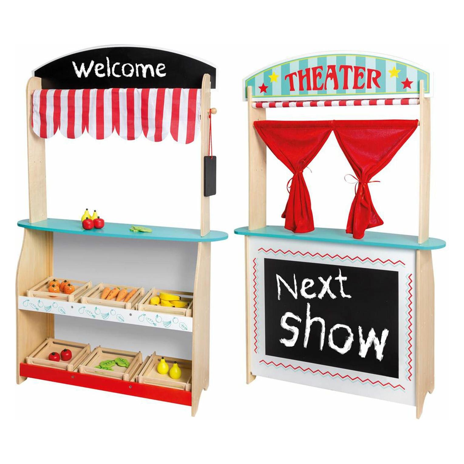 Jouéco Theater und Shop mit Zubehör (80039)