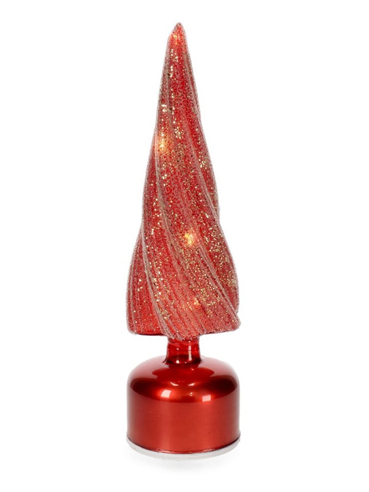 Bizzotto LED-Dekoleuchte "Karyn" in Rot - (H)33 cm - onesize