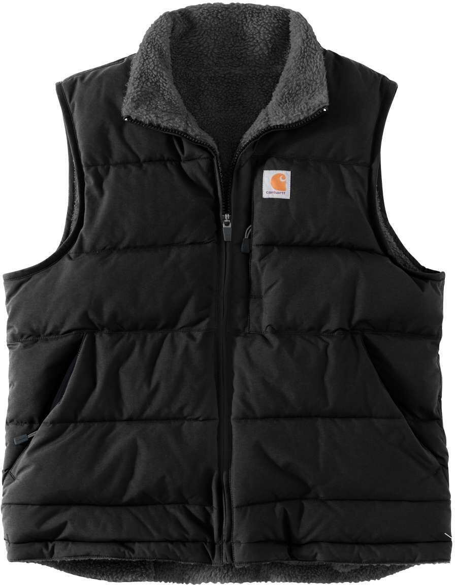 Fleeceweste CARHARTT "Utility Weste", Damen, Gr. XL, schwarz, Obermaterial: 100% Baumwolle CO., Westen Fleeceweste