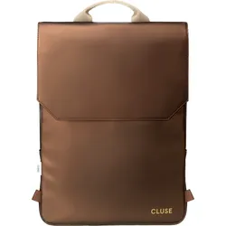 CLUSE - RÉVERSIBLE BACKPACK - metallic brown beige, gold