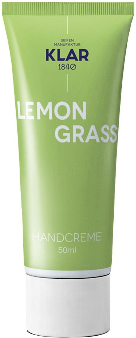 50ml KLAR Handcreme Lemongras