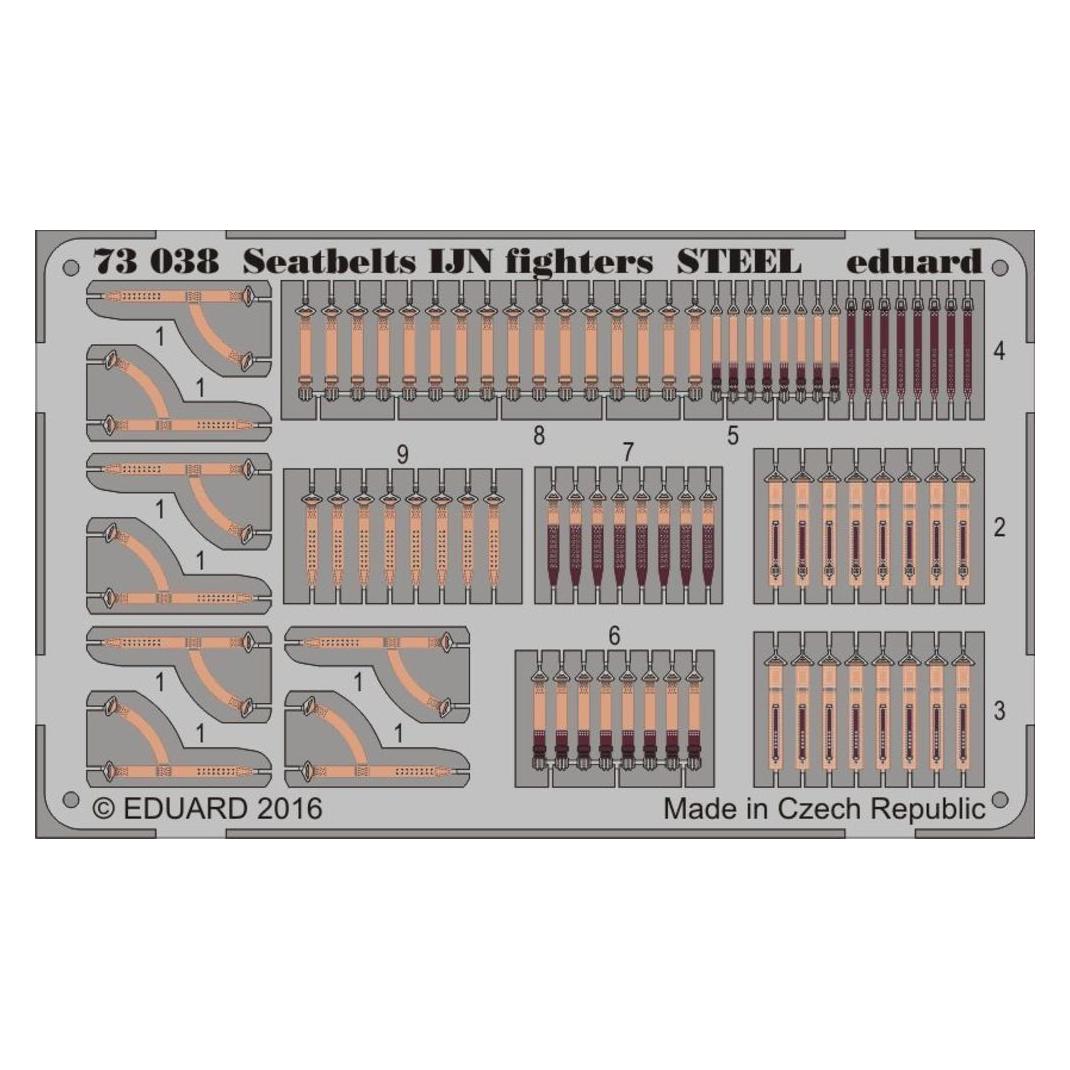Eduard Seatbelts IJN fighters STEEL (73038)