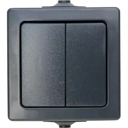 Kopp 565515009 NAUTIC - Serienschalter, Farbe: anthrazit