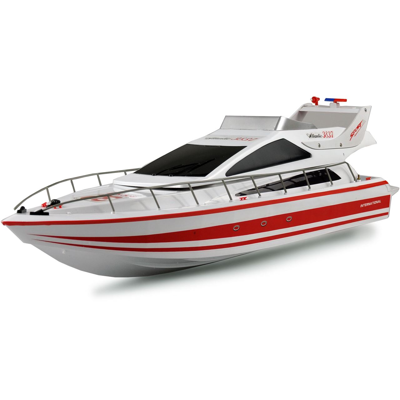 Amewi HL Yacht Atlantic L 73cm, MHz, 23 km/weiß/blau/rot