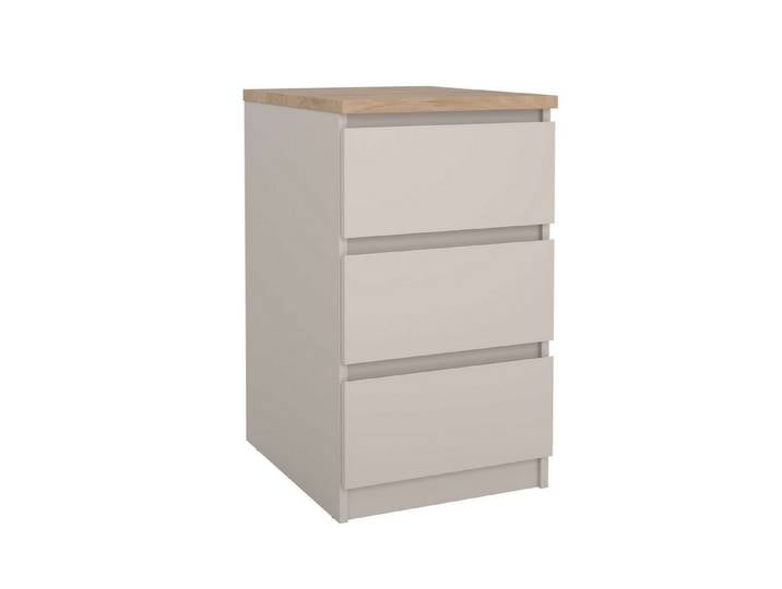 Home affaire Kommode Naia, Elegante und modernes Sideboard mit 3 geräumigenSchubladen