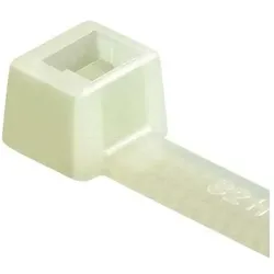 HellermannTyton natur 387 mm x 7.6 mm, 111-12019 (Kunststoffkabelbinder, 387 mm, 100 Stk.)