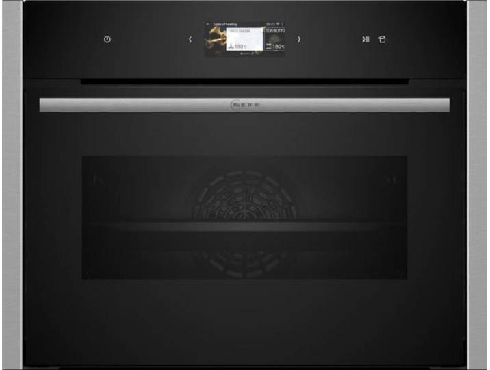 NEFF Dampfbackofen N 90 C24FS31N0, mit Teleskopauszug nachrüstbar, EasyClean®