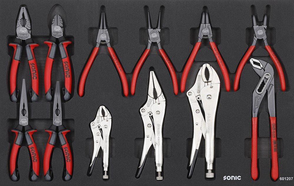 Sonic Equipment Zangen-Set Zangensatz Sfs-M 12-Tlg. 601207