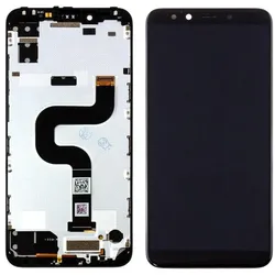 Kaputt.de Xiaomi Mi A2 Display (mit Rahmen) schwarz (Display, Xiaomi Mi A2), Mobilgerät Ersatzteile, Schwarz