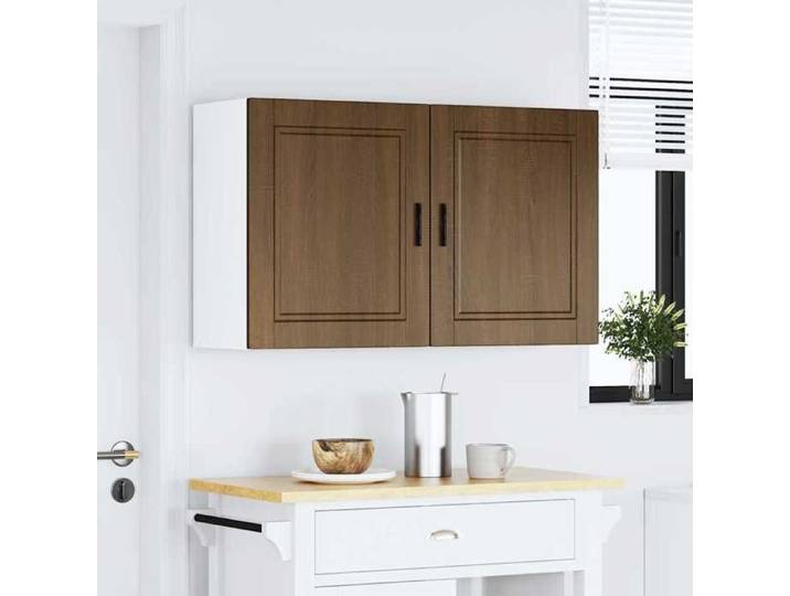 Armoires murales de cuisine 2 pcs - STAR - Meuble de cuisine haut - Porto chêne marron LL65