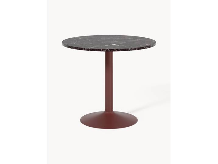 Runder Marmor-Esstisch Miley, Ø 90 cm