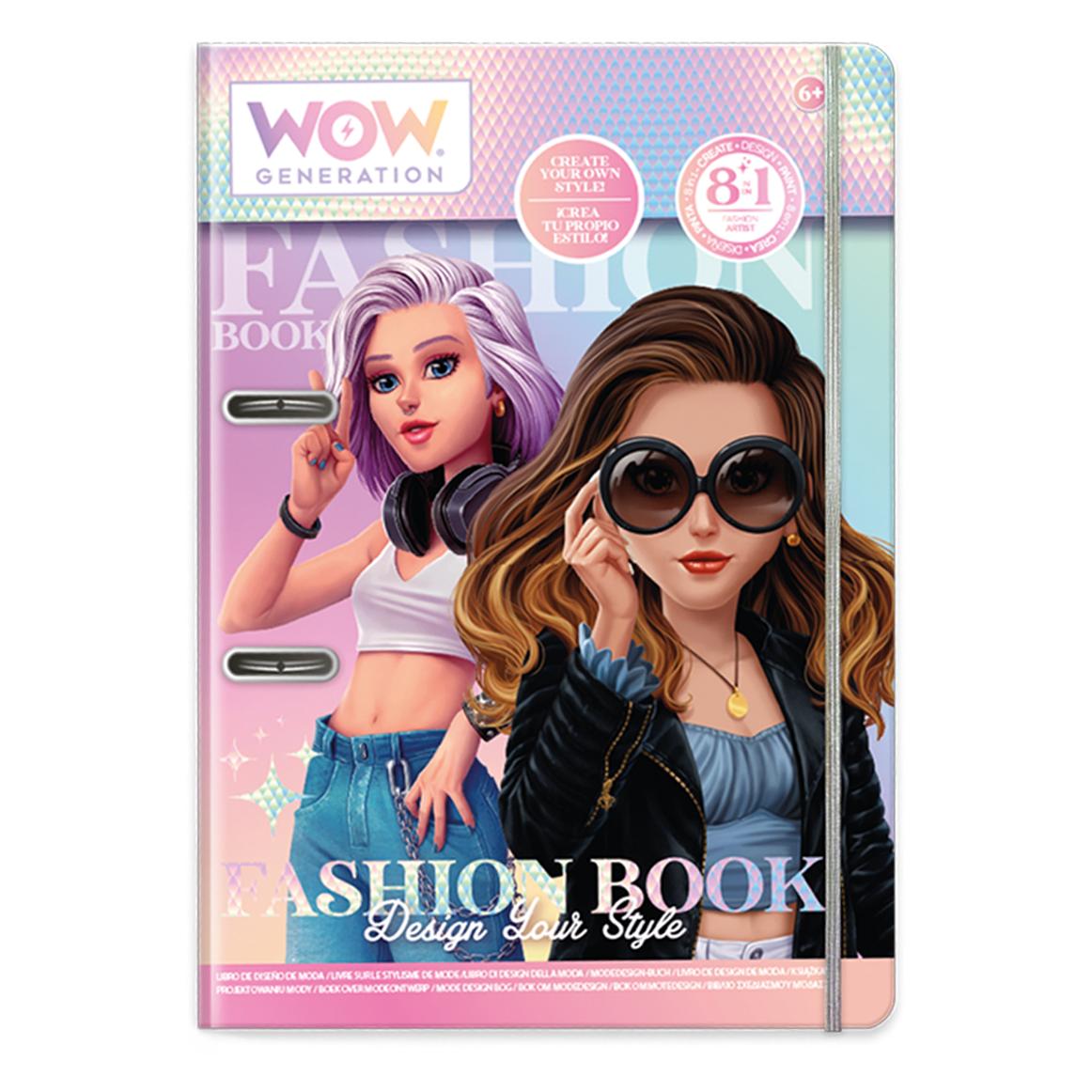 Kids Euroswan Wow Generation - Deluxe DIY Fashion Book Binder (2111031-WOW00054-CDU) (2111031-WOW00054-CDU)