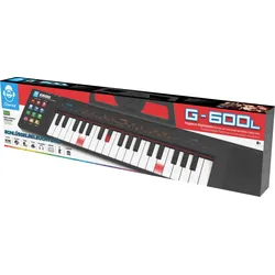 Tragbares Digitalpiano mit Tastenbeleuchtung und Akkubetrieb