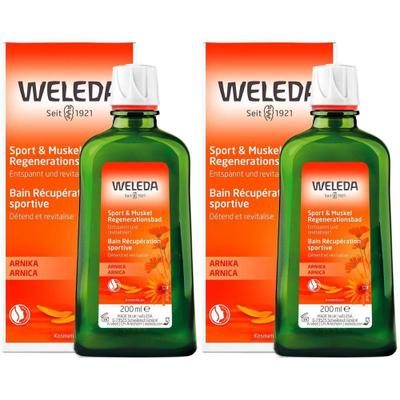 Weleda Sport und Muskel Regenerationsbad Arnika 2x 2x200 ml Bad