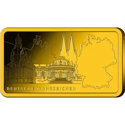 1g-Goldbarren Deutsche Wahrzeichen