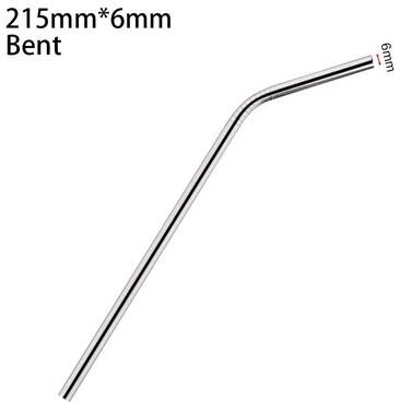 Inspire Select Reusable Stainless Steel Straws .24 .31in   Straight & Bent Replacement Straws For Stanley 30oz 40oz, Tyeso Cup Tumblers .24 X 8.46 In Bent