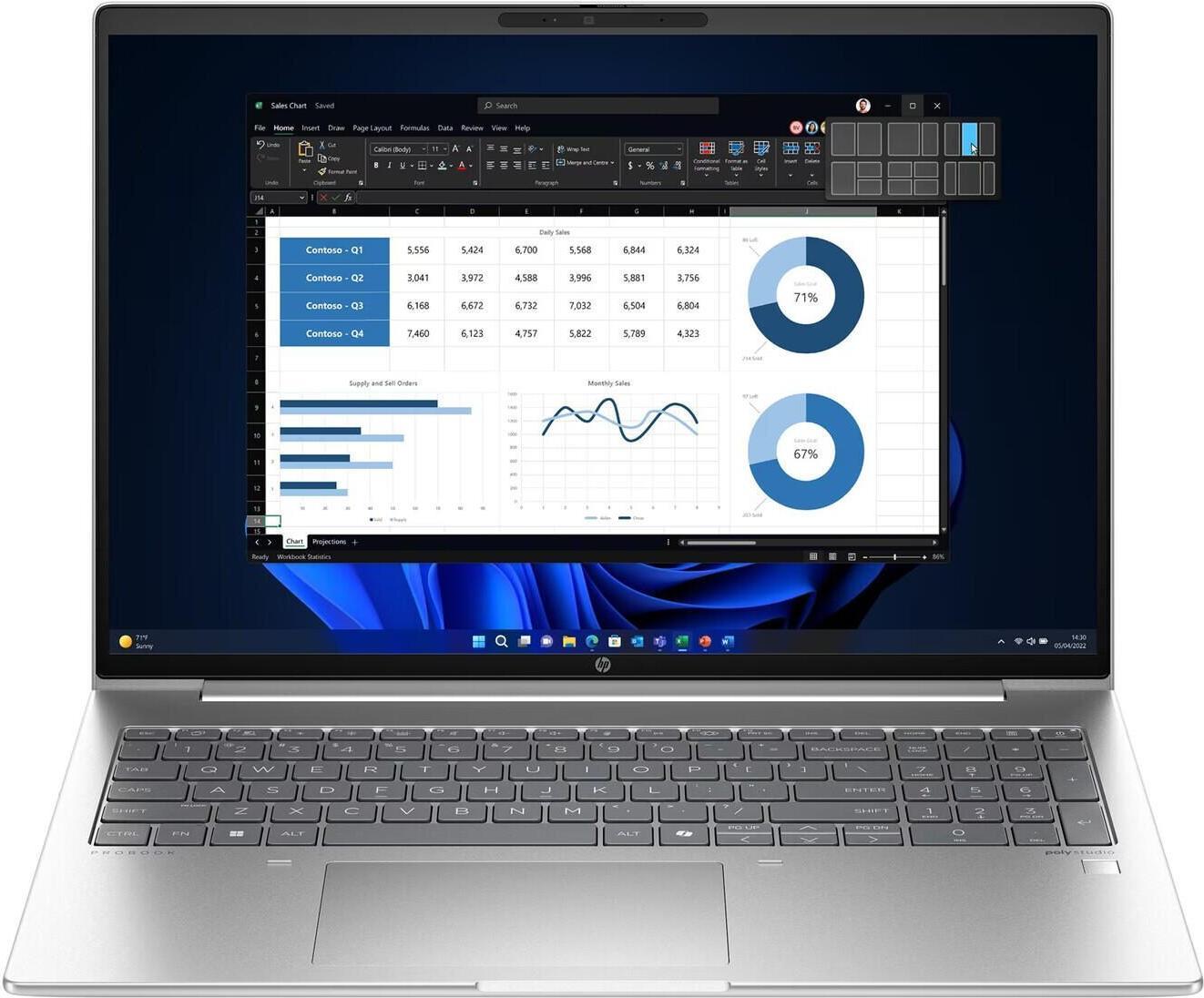 HP ProBook 460 G11 Intel Core Ultra 7 155U Notebook - Notebook - Core Ultra 7