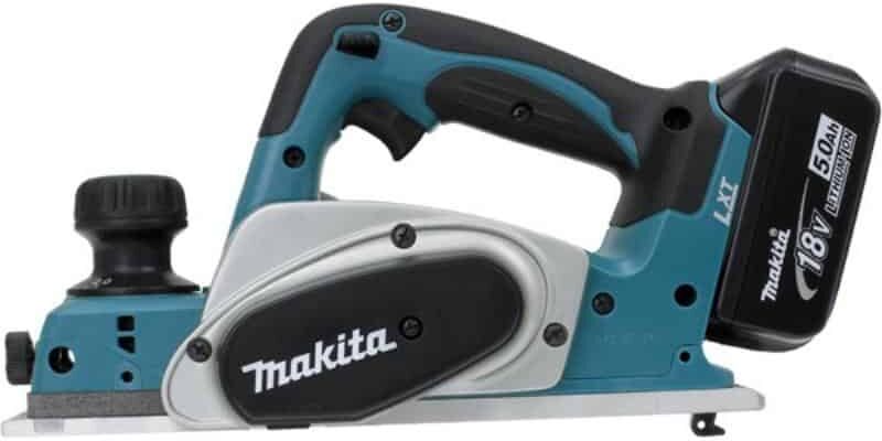MAKITA Rabot 18V LXT 82 mm 2x5 Ah coffret MAKPAC - DKP180RTJ