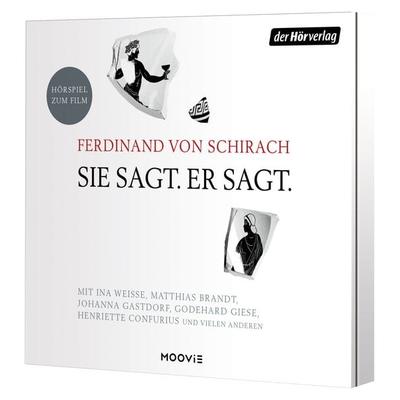 Sie sagt. Er sagt. - Ferdinand von Schirach, CD, 9783844551914