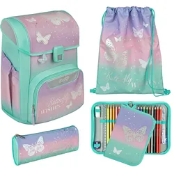 Butterfly Wishes EasyStart Schulranzen Set,5tlg
