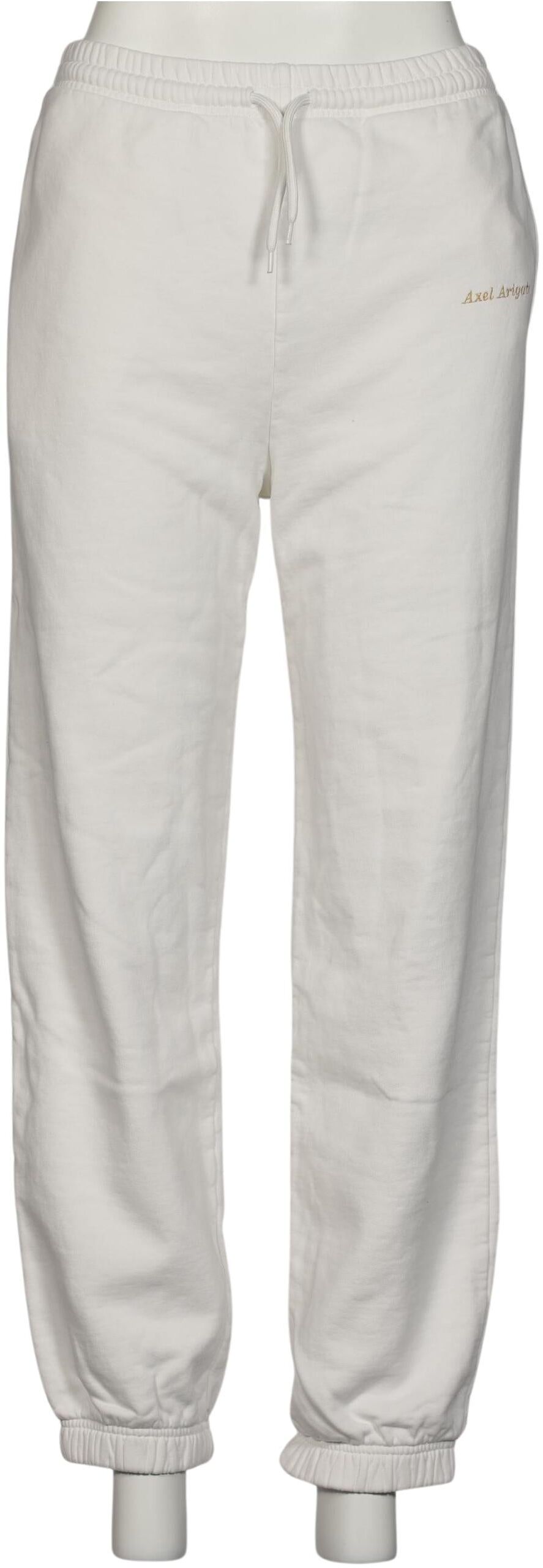 Axel Arigato Damen Stoffhose, Cremeweiß, Gr. L, Baumwolle - Second Hand