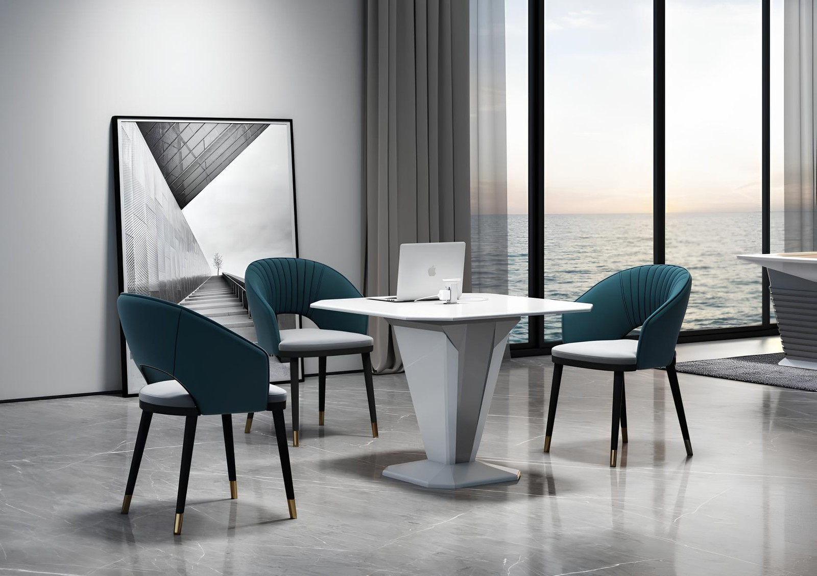 AEA Elegante eettafel voor de eetkamer of keuken