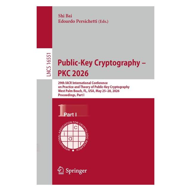 Springer Public-Key Cryptography - PKC 2026 (69302260)