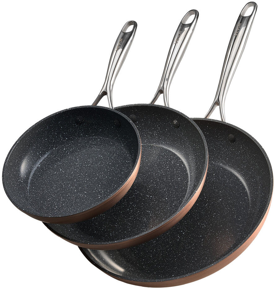VEVOR Non-Stick Frying Pan Set Grey