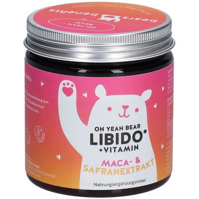 Oh Yeah Bear Libido Vitamin, Maca & Safranextrakt 60 St Kaudragees