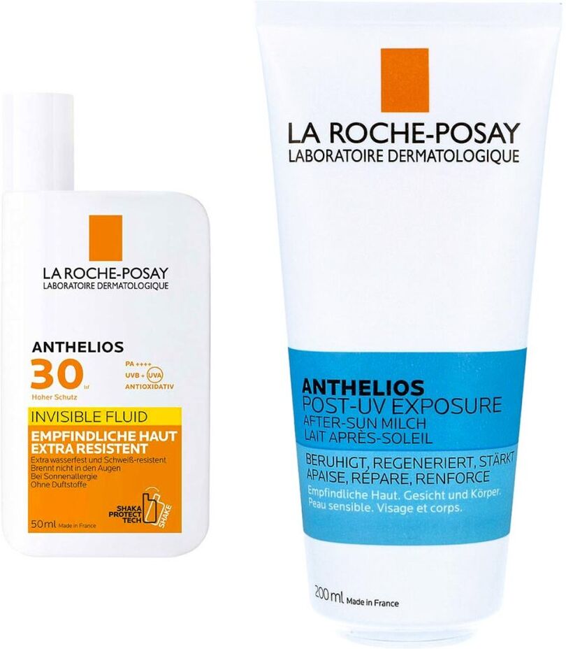 La Roche Posay Anthelios Invisible Fluid Lsf 30 + Anthelios After-Sun Milch
