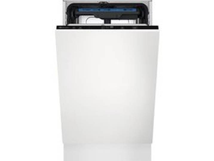 Lave-vaisselle encastrable étroit - Electrolux - Capteur de pureté de leau - Programme automatique - Départ différé