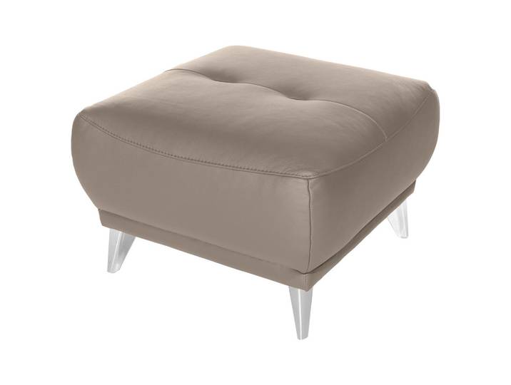 Mid.you Hocker, Sand, Metall, quadratisch, 65x46x65 cm, Wohnzimmer, Hocker, Sitzhocker