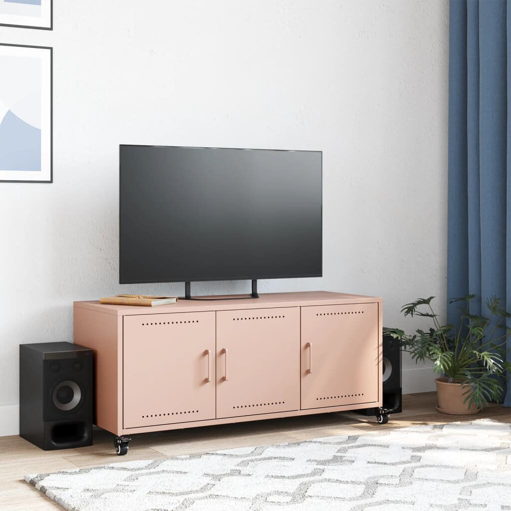 17 Stories Rhoanne TV Stand for TVs up to 24" Pink 100.5cm